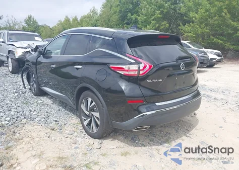 2018 Nissan Murano Platinum from USA, damaged, VIN 5N1AZ2MH3JN102754